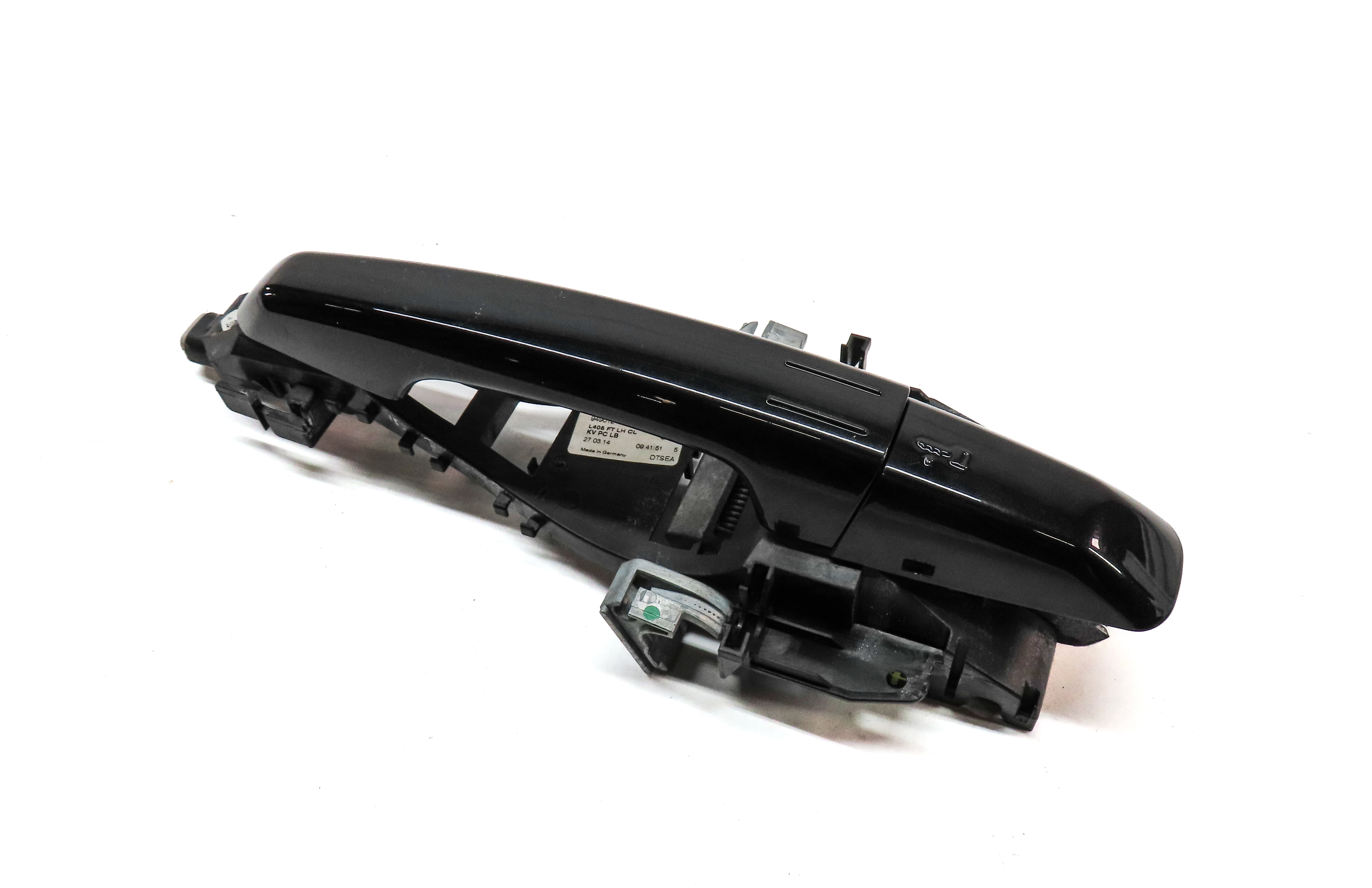 12-17 ROVER SPORT EVOQUE L405 L494 FRONT LEFT PASSIVE DOOR HANDLE (BLACK) — exact item pictured